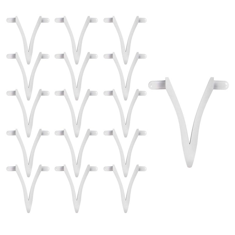 Funmit Pool Butterfly Clips V-Clips Attachment Clips Replacement for Pool Spa Brush Leaf Rake Leaf Skimmer (24 Pack) - Image 1